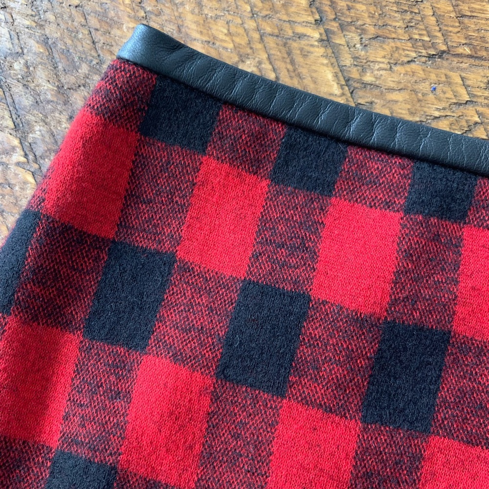 Madewell Buffalo Check Skirt - Picture 2 of 9